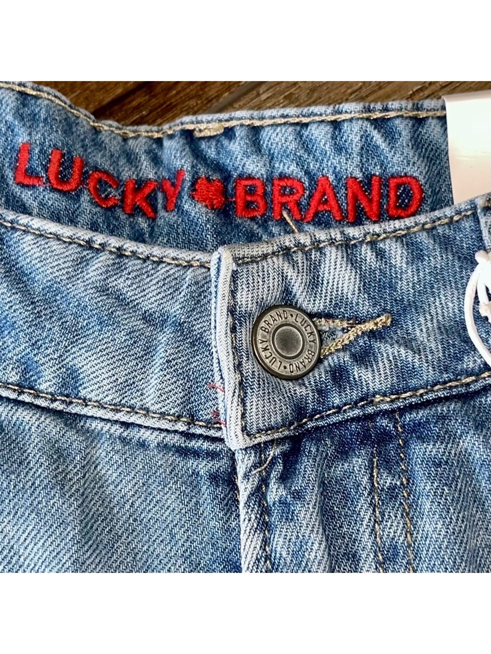 Lucky Brand Palazzo jeans 28 light wash wide leg jeans NWT - Picture 3 of 11